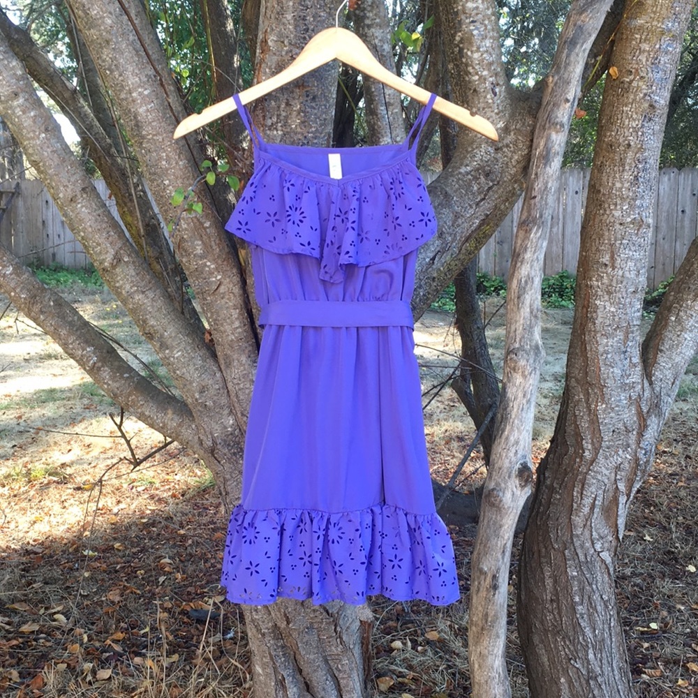Adorable purple dress!